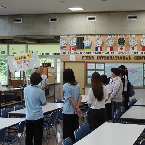 富山国際大学のオープンキャンパス