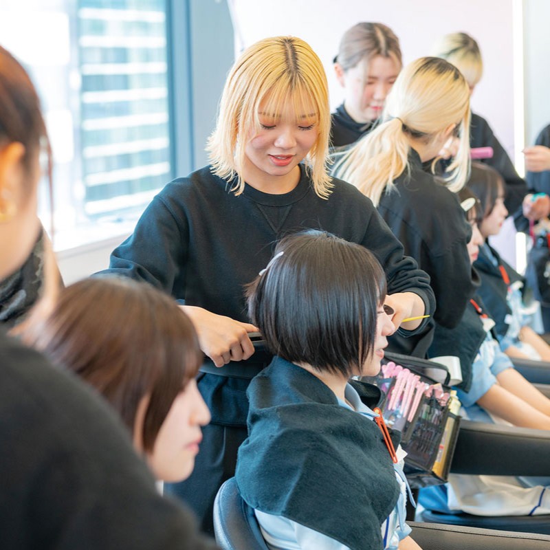 札幌ベルエポック美容専門学校のcampusgallery