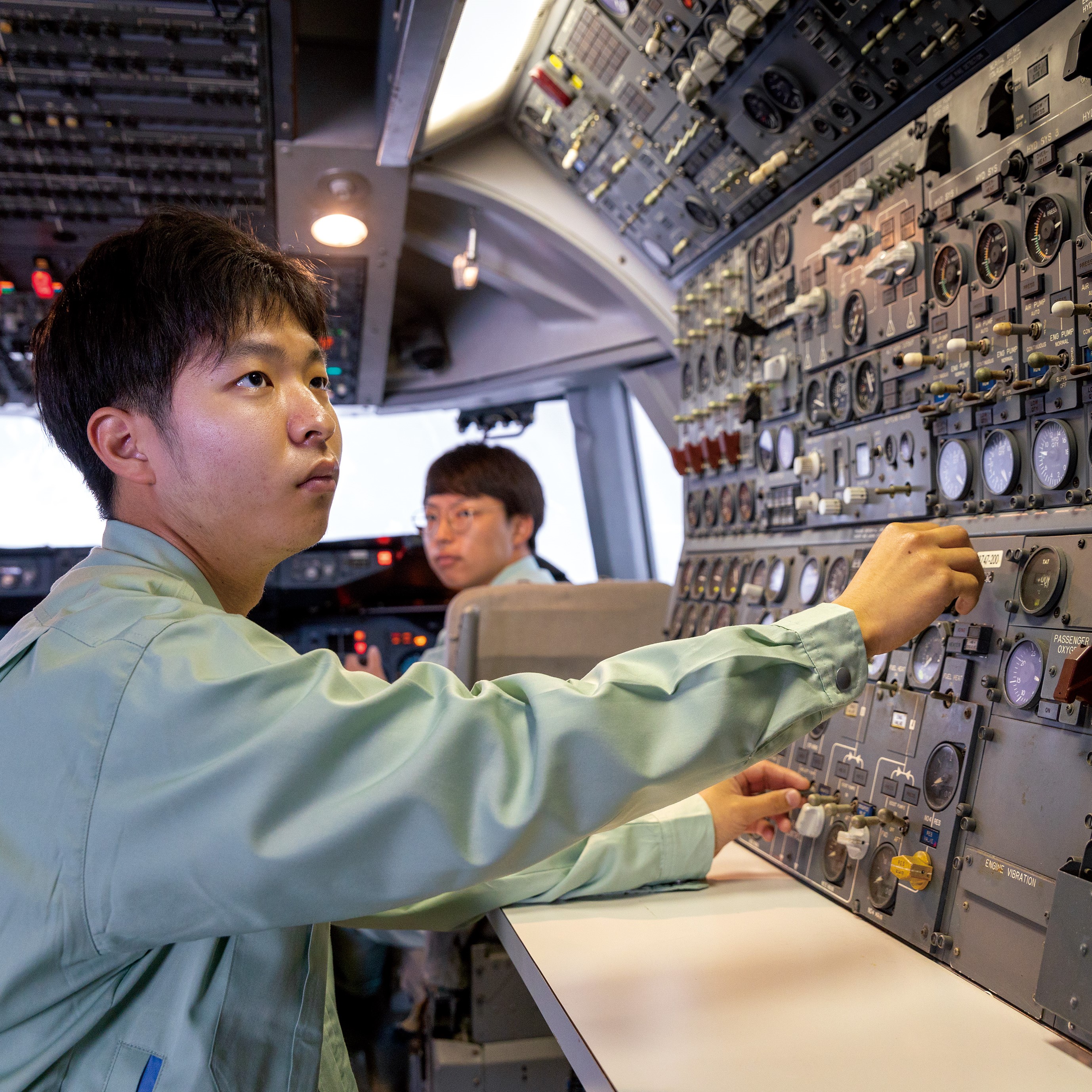 航空機整備実習