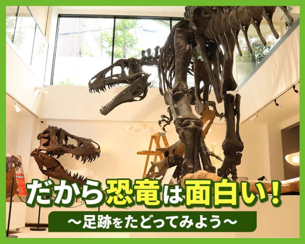 だから恐竜は面白い！～足跡をたどってみよう～／ＴＣＡ東京ＥＣＯ動物海洋専門学校