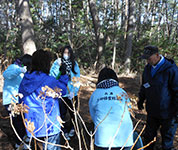 兵庫県　三田祥雲館高校　気仙沼大島ボランティアのみなさん3