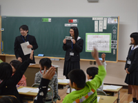 高知県 県立高岡高校 防犯ボランティアのみなさん1