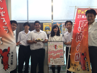 福島県　会津農林高校　食品加工科のみなさん1
