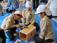 長野県 天龍村立天龍小学校 天龍みどりの少年団のみなさん2