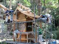 熊本県　球磨工業高等学校　伝統建築専攻科のみなさん1