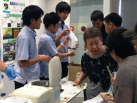 宮城県　宮城県水産高校　生物環境類型３年生のみなさん2
