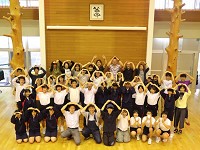 岐阜県 義務教育学校「白川村立白川郷学園」 8年生のみなさん3