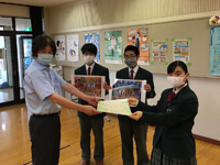 福島県 相馬市立中村第一中学校 生徒会のみなさん2
