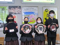 群馬県　長野原高校　家庭クラブ・専門教科家庭科の授業選択者・ボランティアの生徒たち1