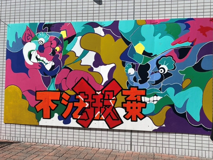 大阪府　今宮工科高校　グラフィックデザイン系のみなさん1