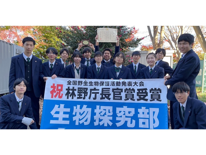 神奈川県 上溝南(かみみぞみなみ)高校 生物探究部のみなさん1