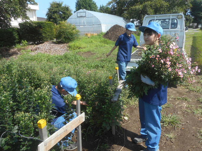 長野県 佐久平総合技術高校 農業科(生物サービス科植物活用コース)3年生のみなさん3