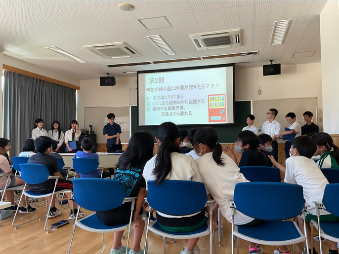 岩手県 岩泉高校 1、2年生のみなさん1