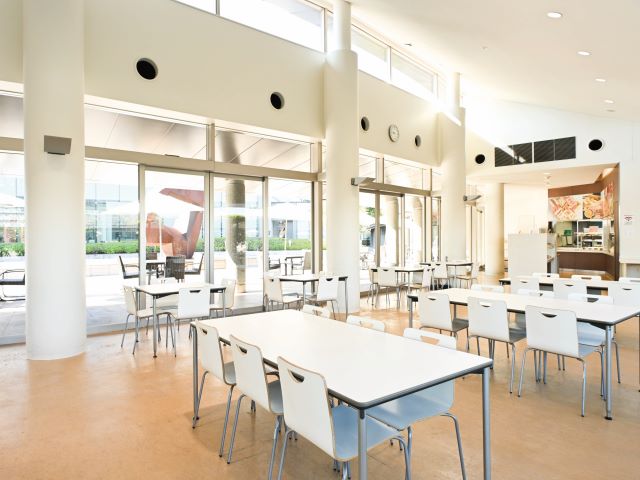 聖徳大学の学食