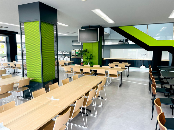 静岡産業大学の学食