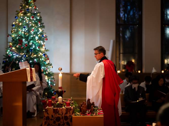 チャペルクリスマス礼拝（和泉キャンパス）