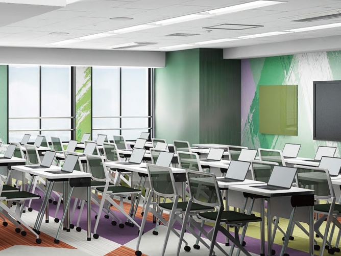 東京池袋情報ＩＴクリエイター専門学校のcampusgallery