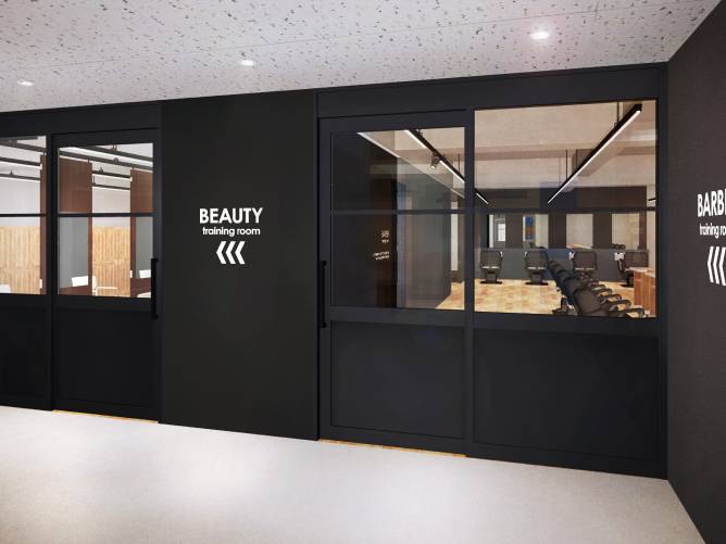 設備の充実した実習室