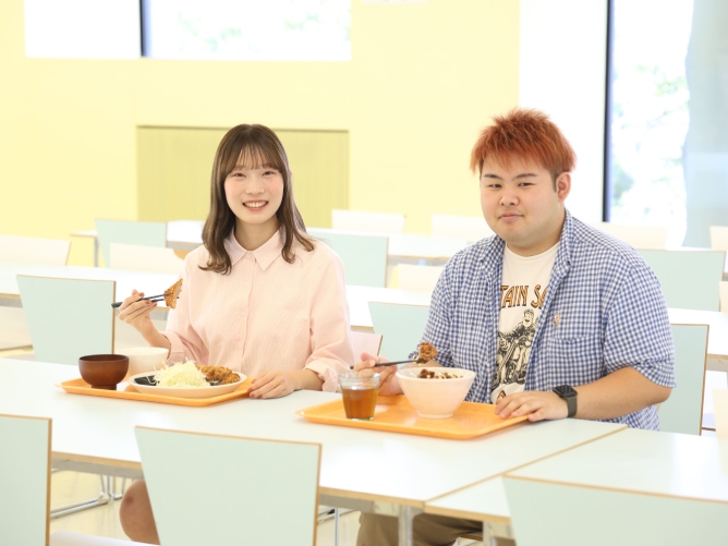 安くておいしい！学生食堂