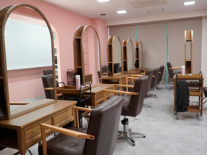 ビューティ実習室