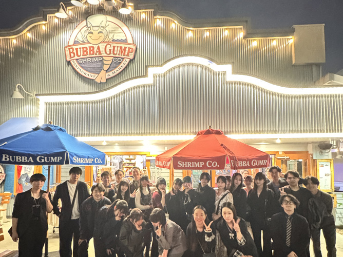 2学年のアメリカ研修旅行