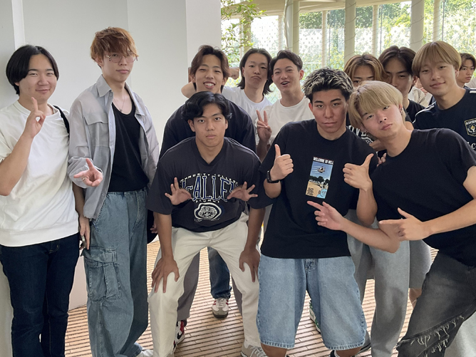 学科が違っても仲良しです。